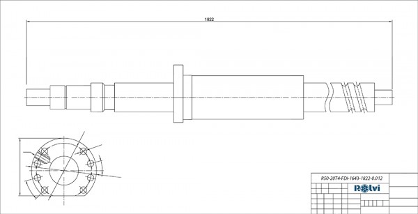 R50-20T4-FDI-1643-1822-0.012 (X  DMC 80H) Rolvi